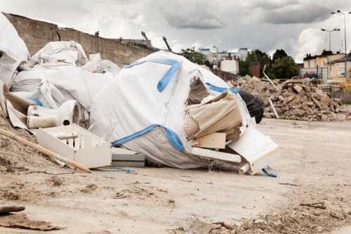 Furniture being disposed of in Walthamstow residential area